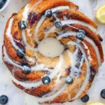 Lemon Blueberry Bundt Cake with Yogurt