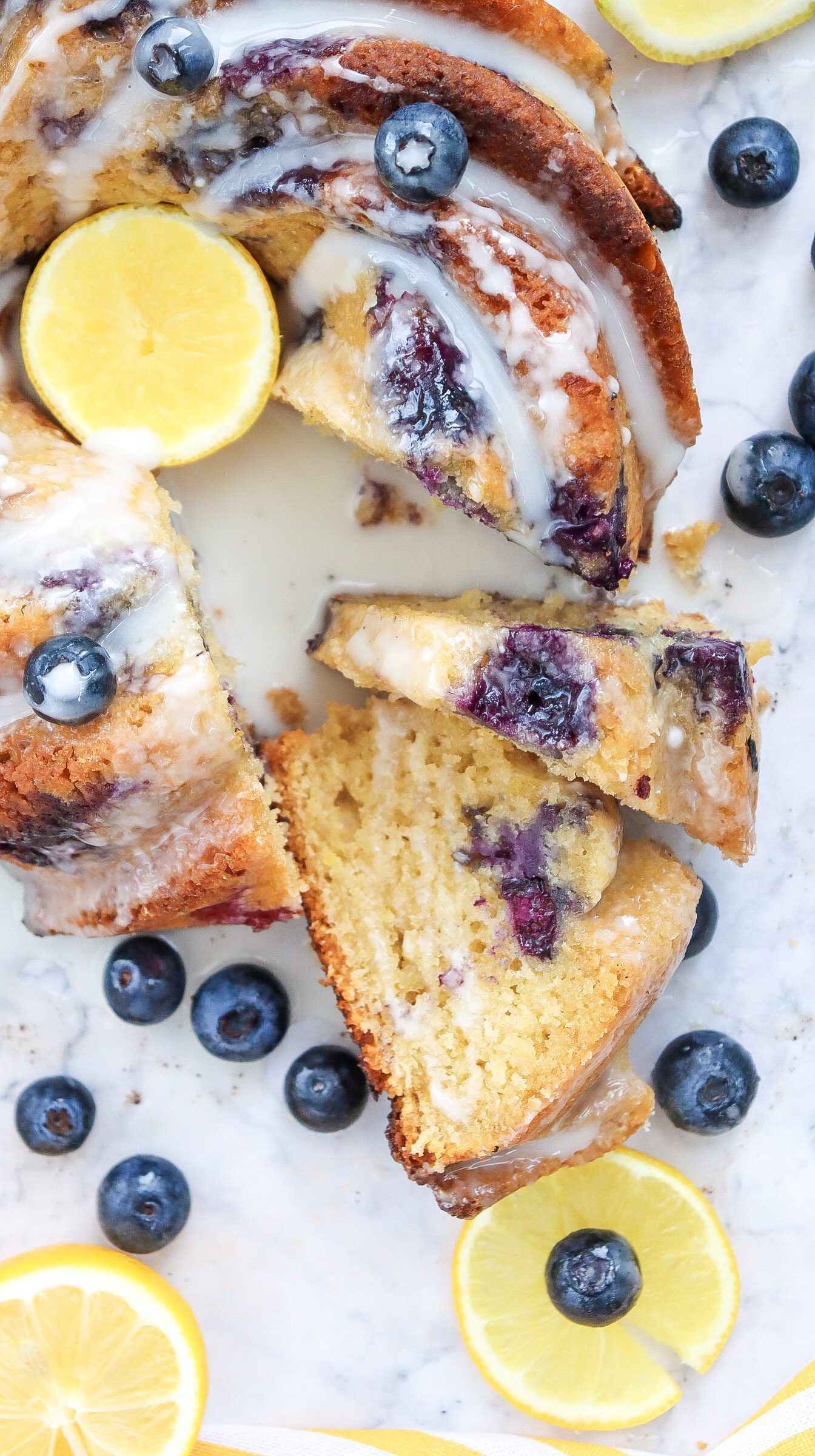 Lemon Blueberry Bundt Cake
