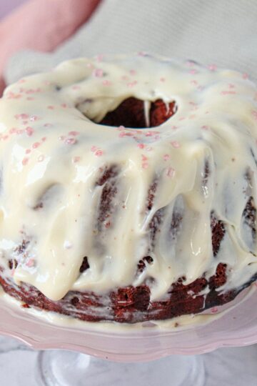 Old Fashioned Red Velvet Bundt Cake