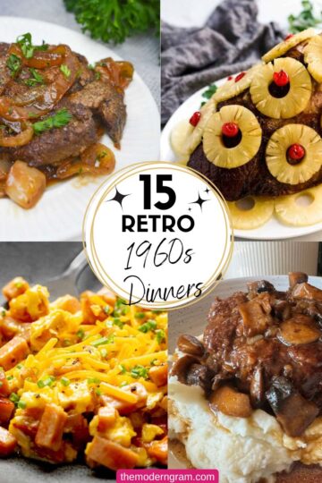 Retro Dinner Recipes from the 60s