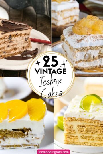 Vintage Icebox Cake Recipes