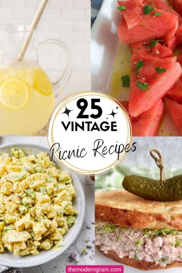 Vintage Picnic Recipes