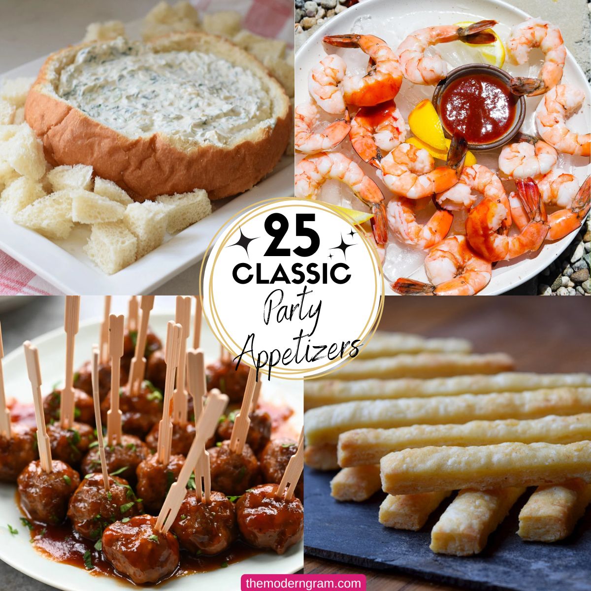 nostalgic party appetizer recipes