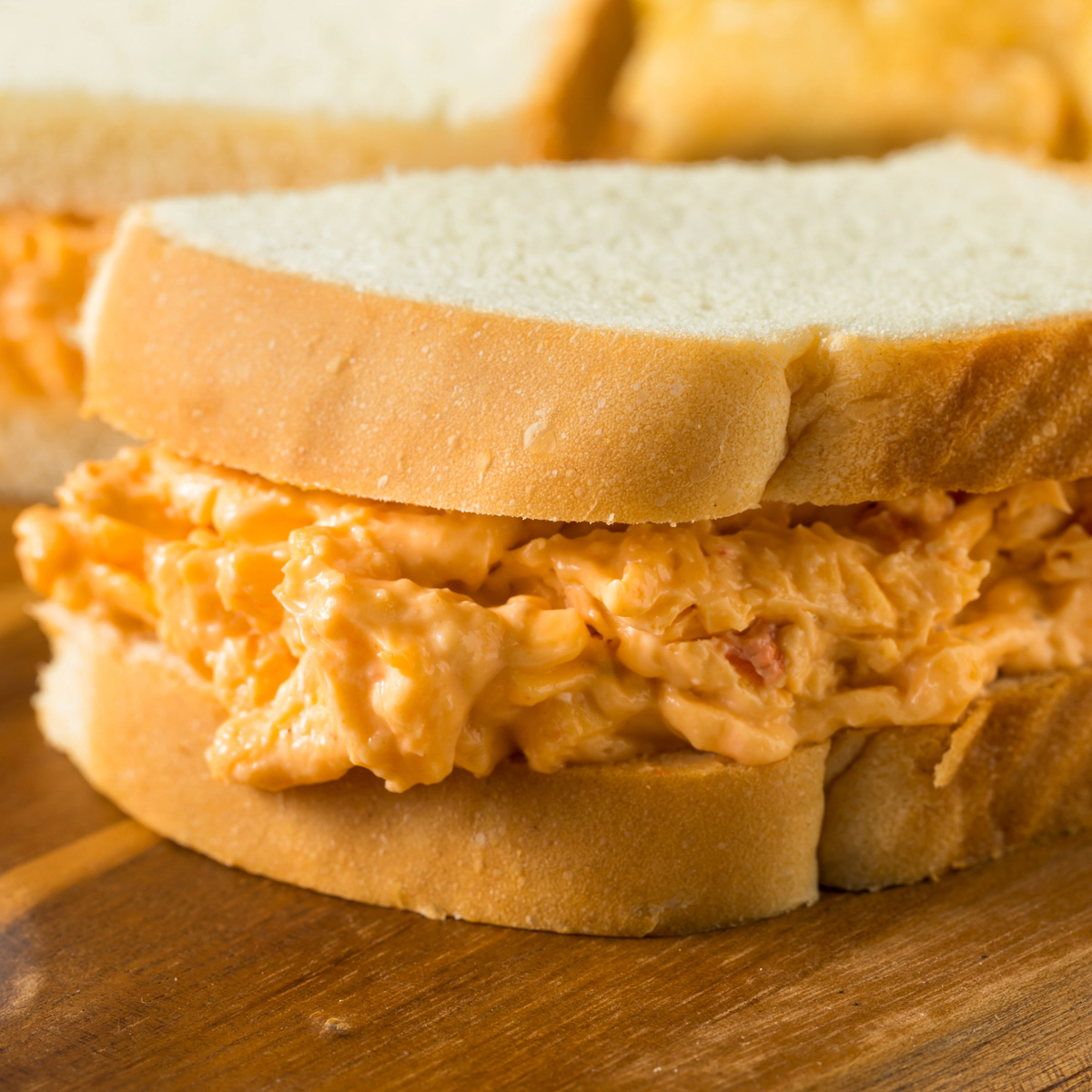 easy southern pimento cheese sandwich recipe with mayo and sharp cheddar
