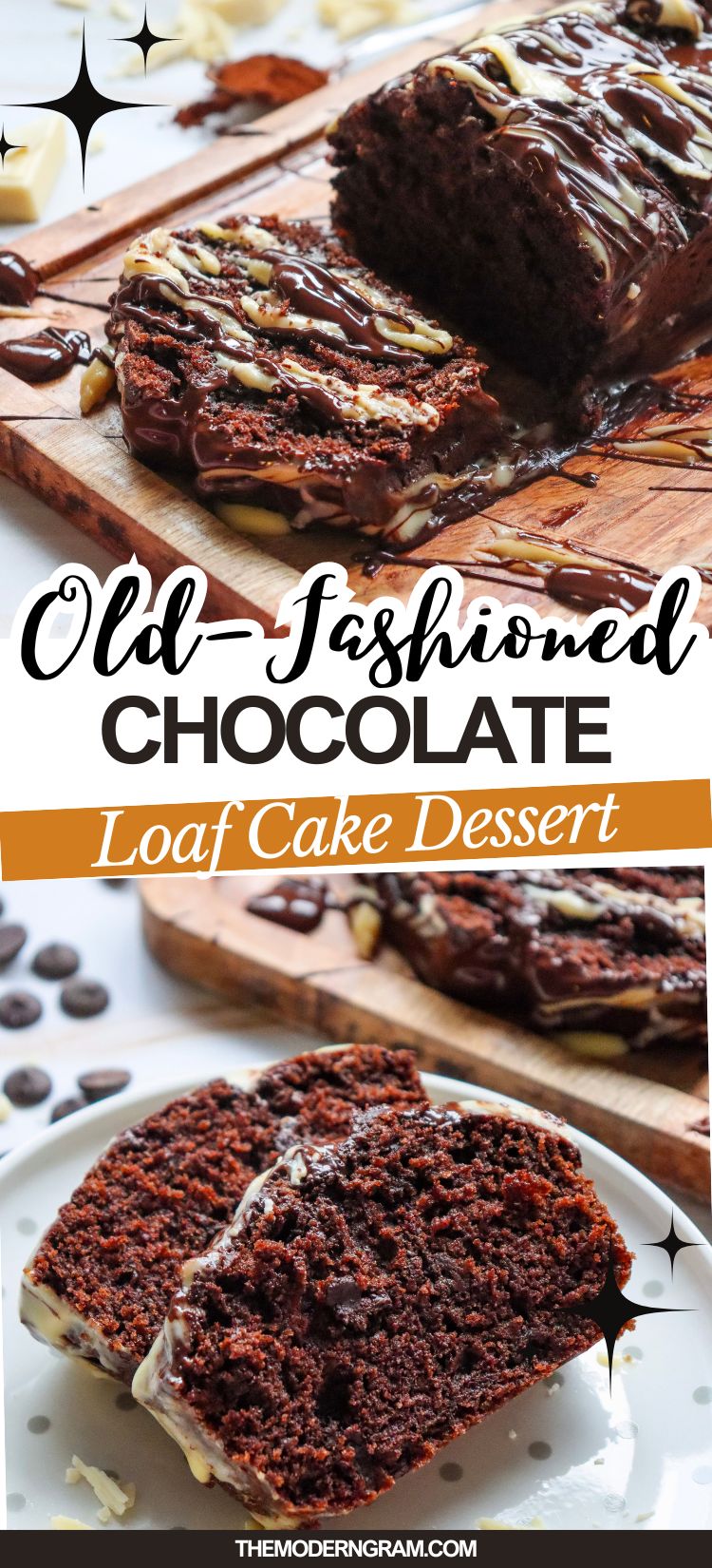 Old Fashioned Chocolate Loaf Cake