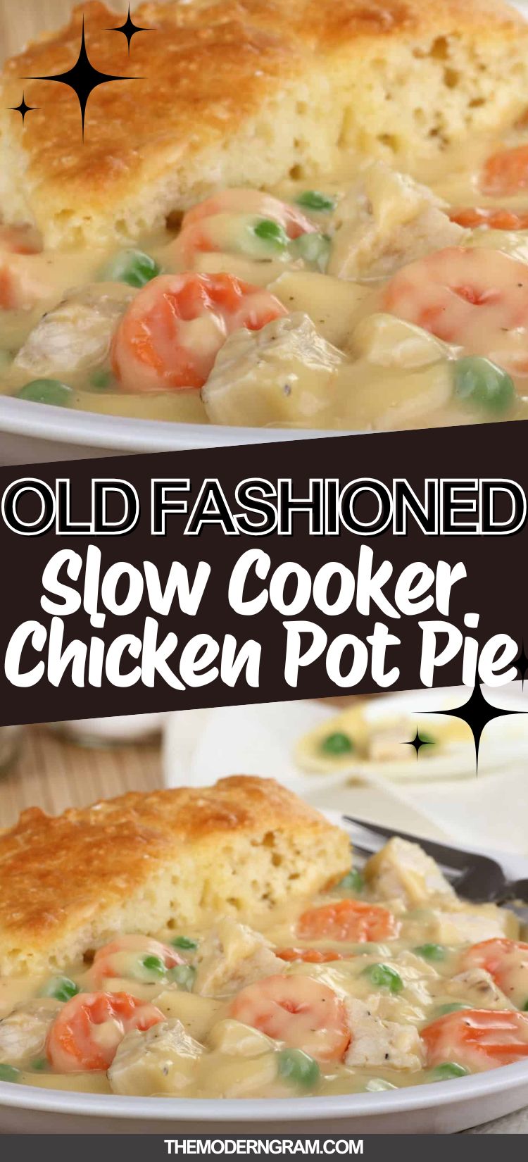 Slow Cooker Chicken Pot Pie