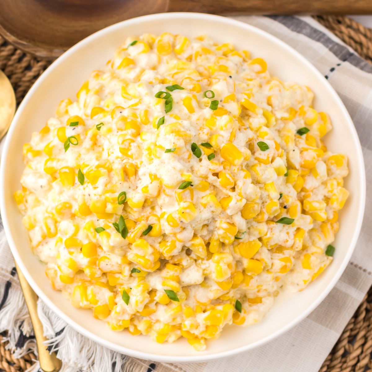 Old Fashioned Slow Cooker Creamed Corn