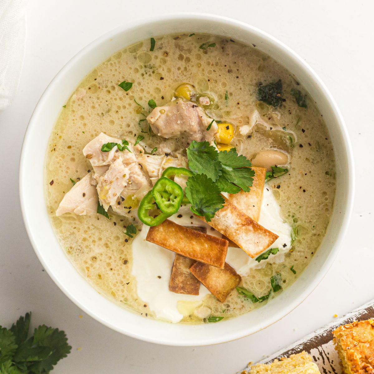 Old Fashioned White Chicken Chili