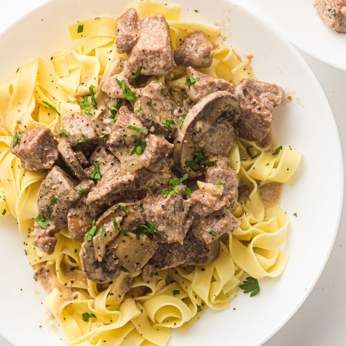 Slow Cooker Beef Stroganoff