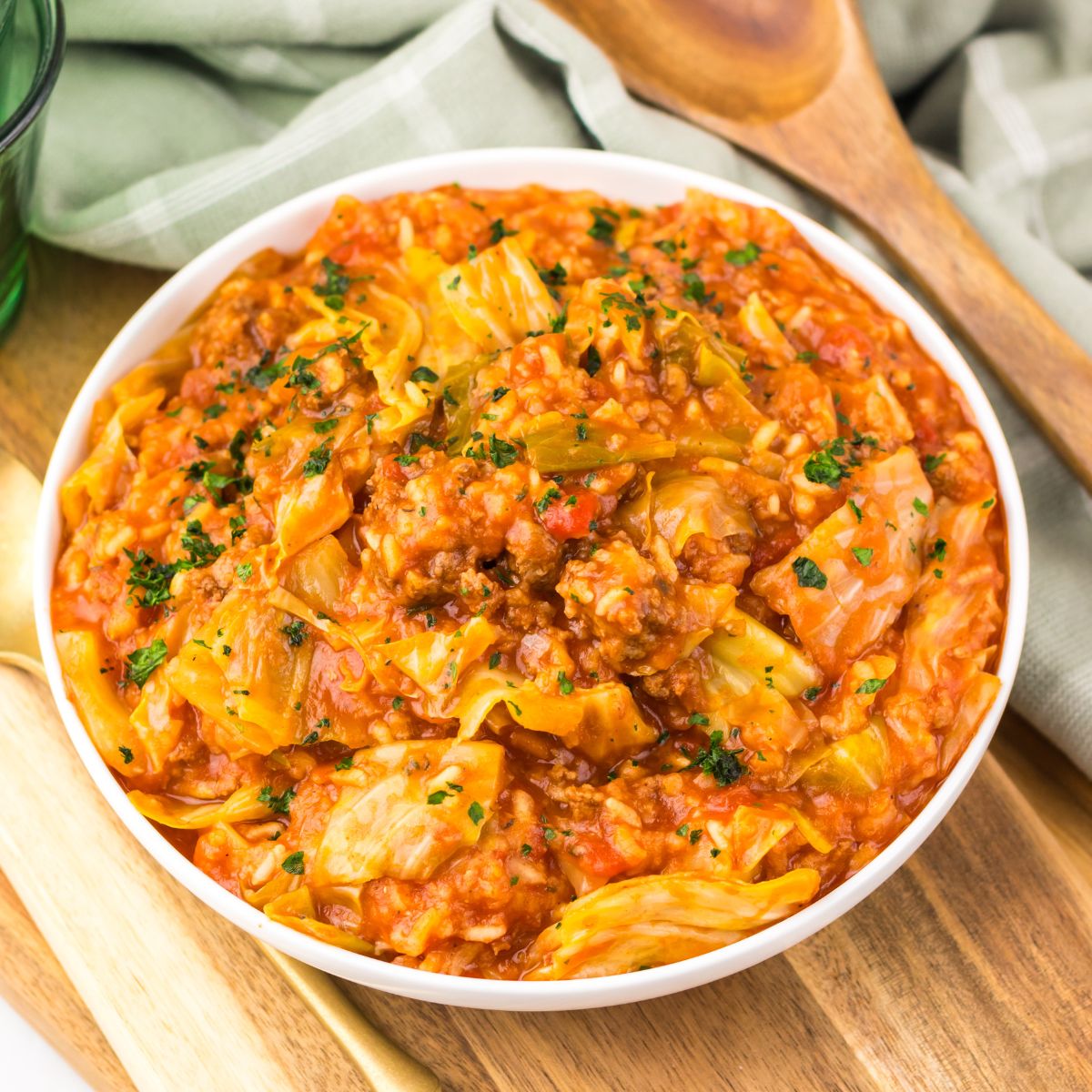 Slow Cooker Cabbage Roll Soup