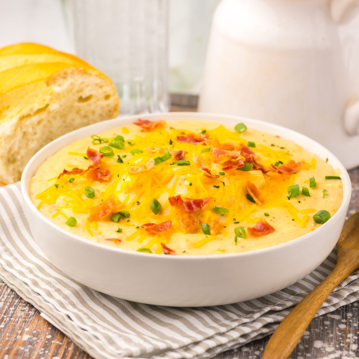 Chicken Bacon Ranch Potato Soup