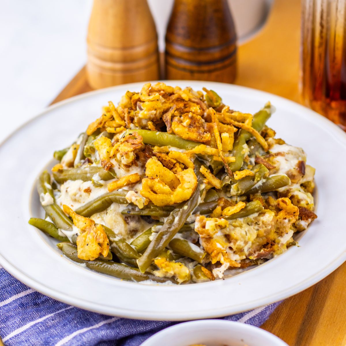 Slow Cooker Green Bean and Chicken Casserole
