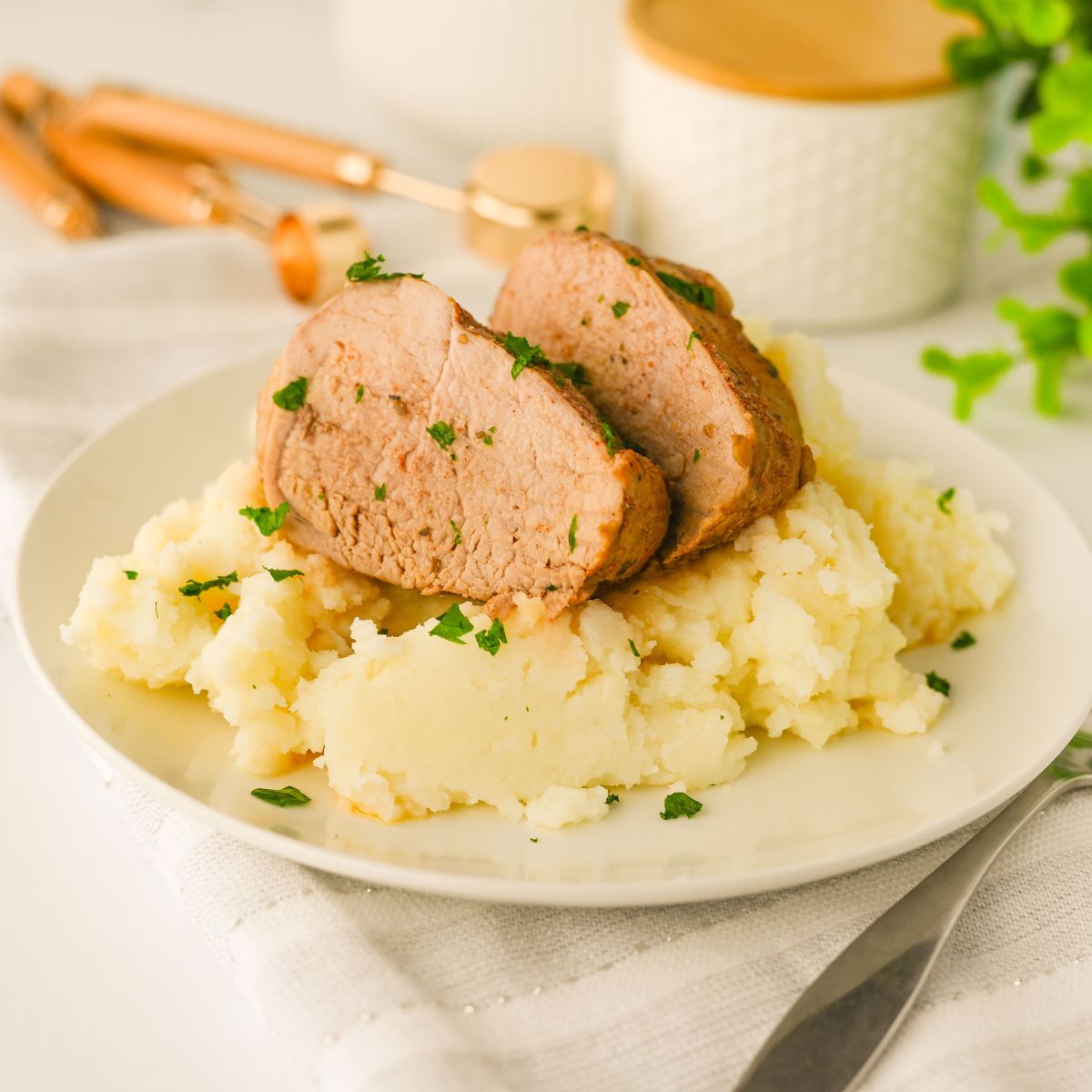 Slow Cooker Pork Tenderloin