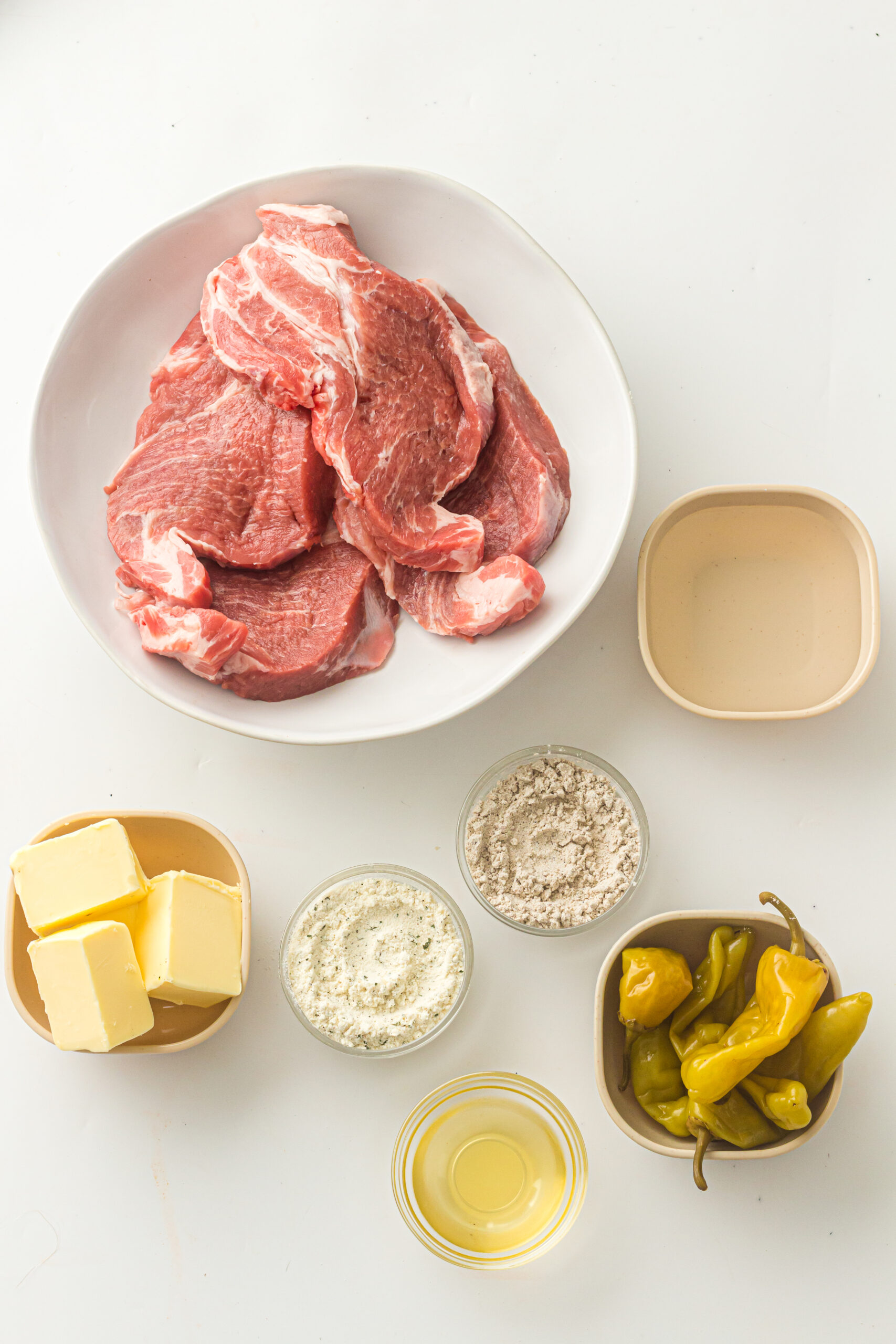 Slow Cooker Mississippi Pork Roast Ingredients