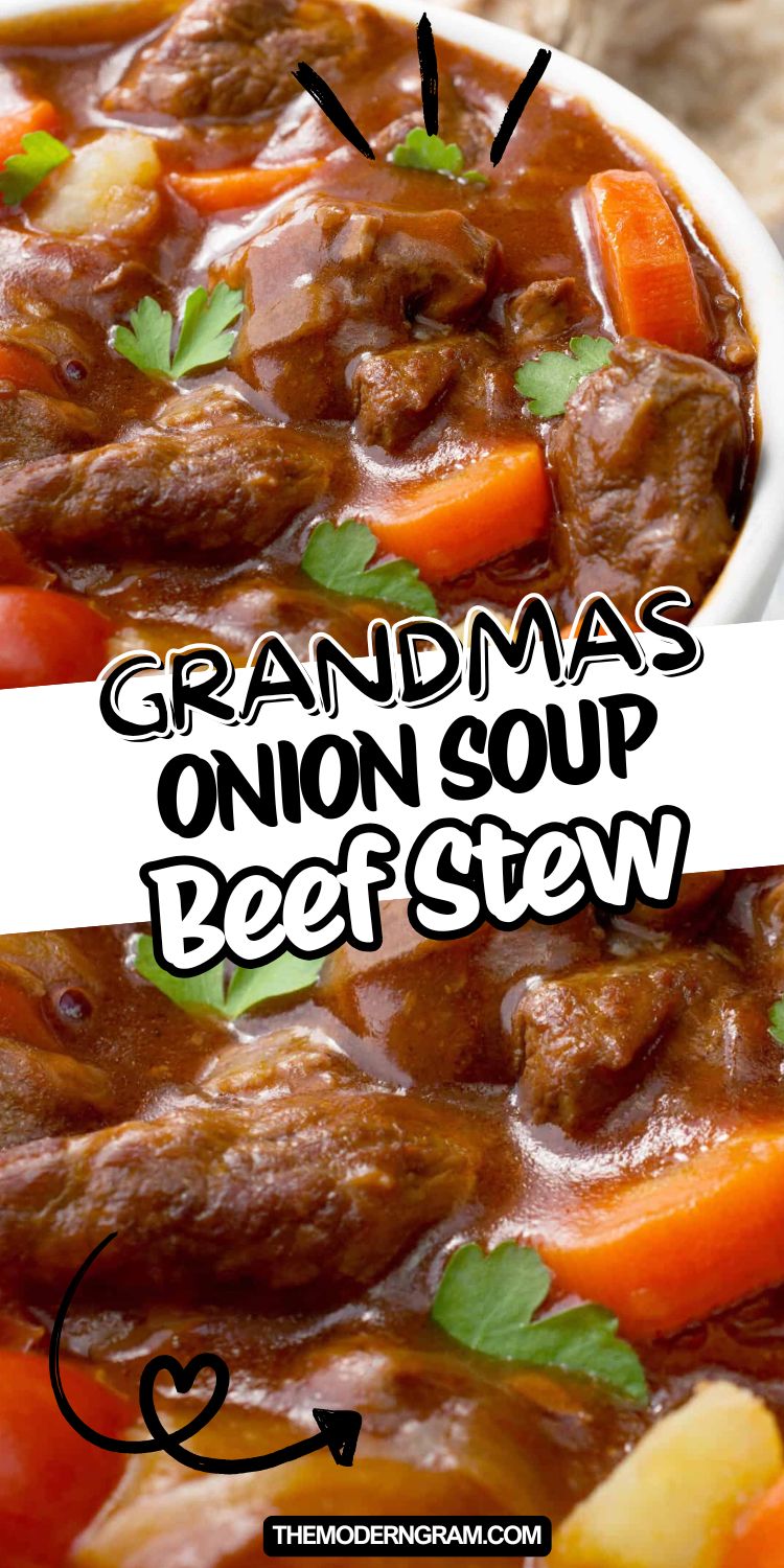 Beef Stew with Lipton Onion Soup Mix