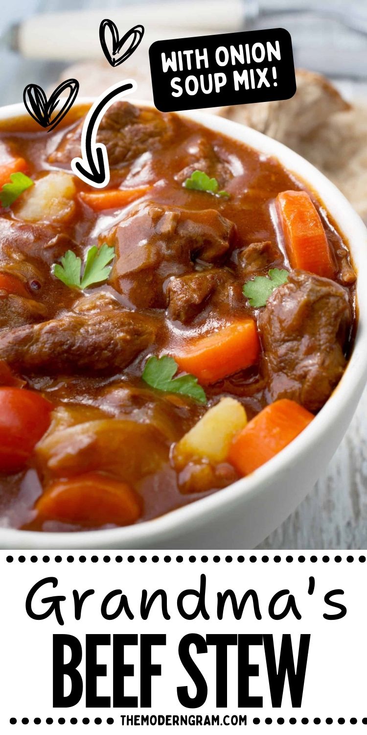 Beef Stew with Onion Soup Mix