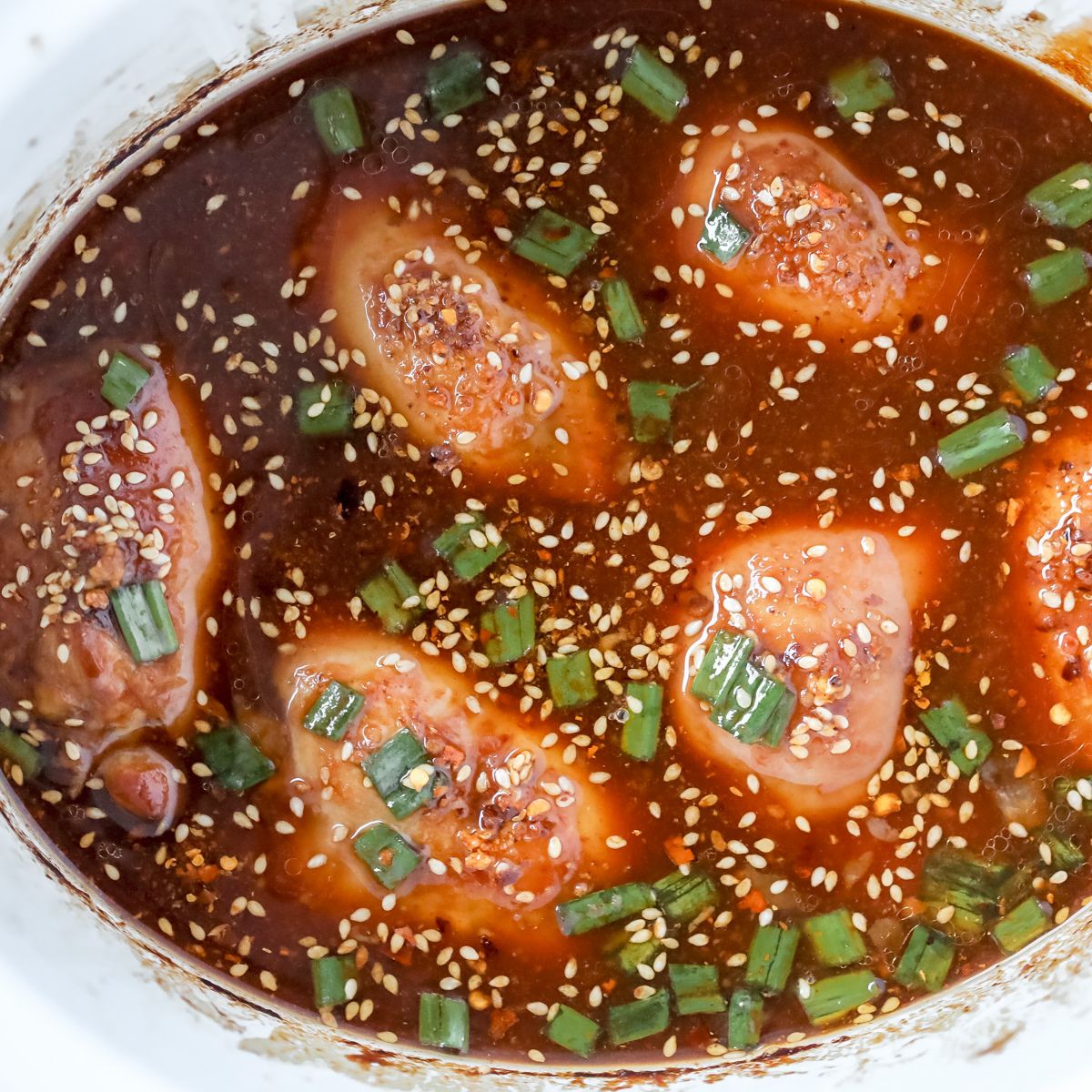 Crockpot Honey Chicken Thighs