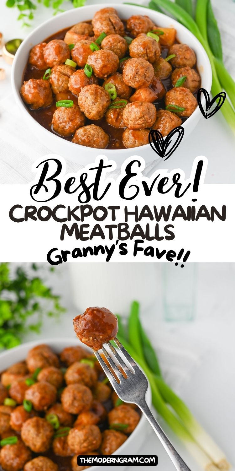 Easy Hawaiian Meatballs