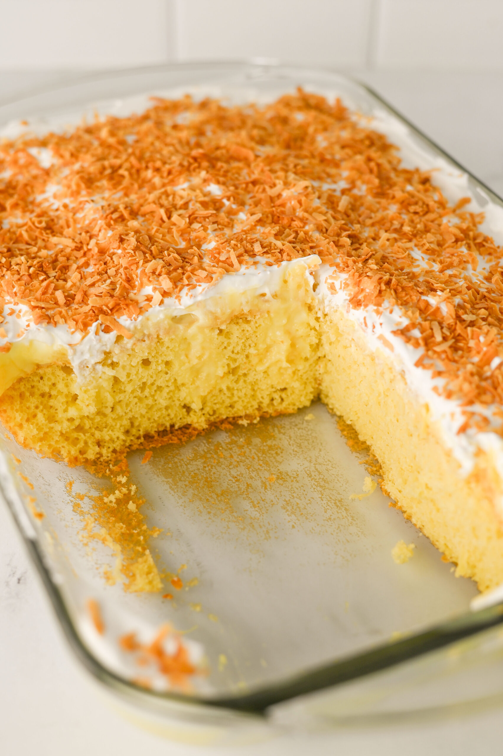 Easy Hawaiian Poke Cake