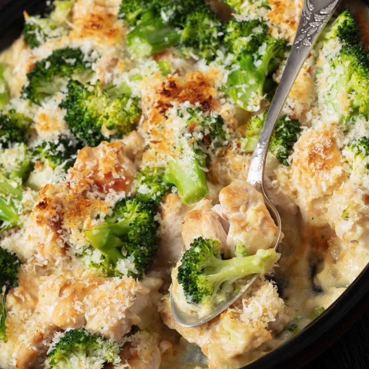 Easy Slow Cooker Chicken Divan Casserole