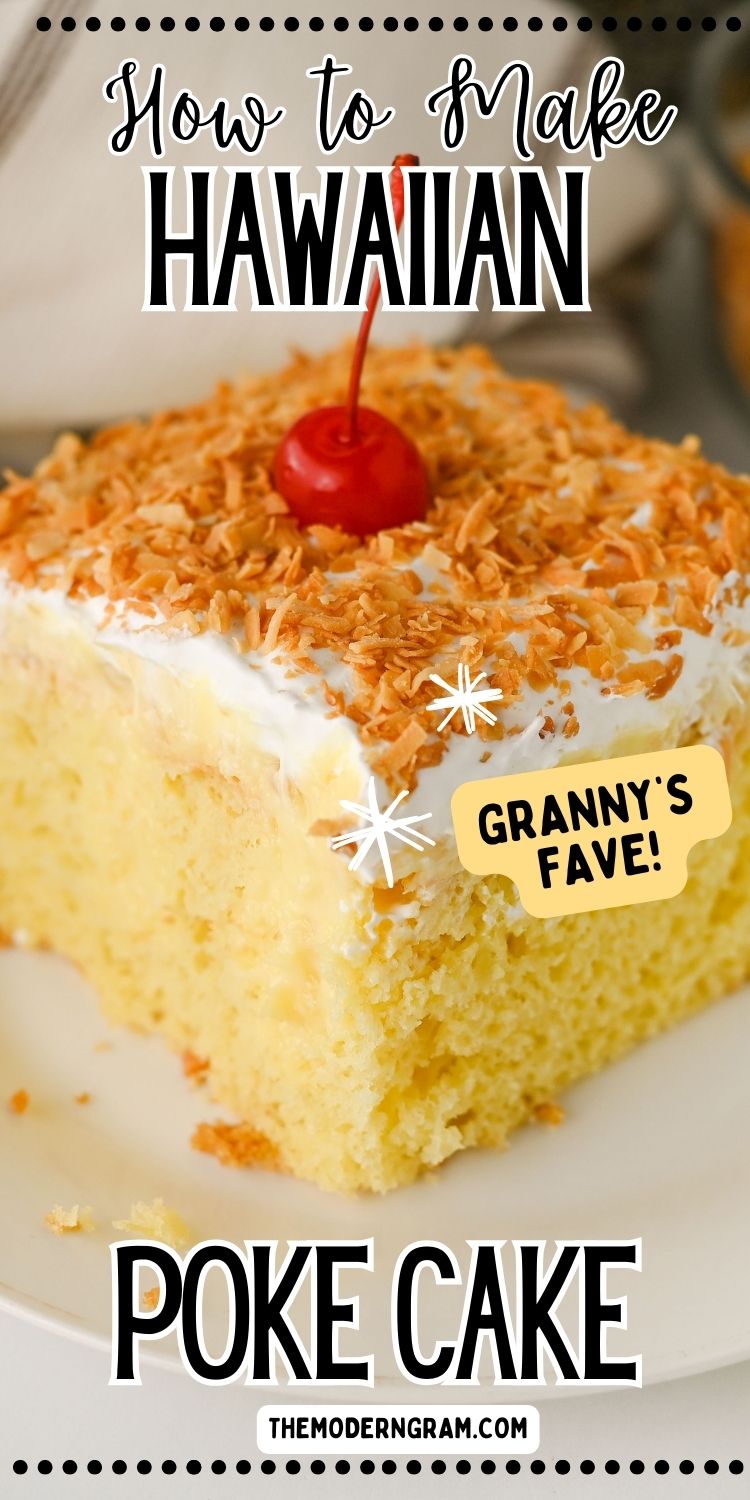 Hawaiian Poke Cake