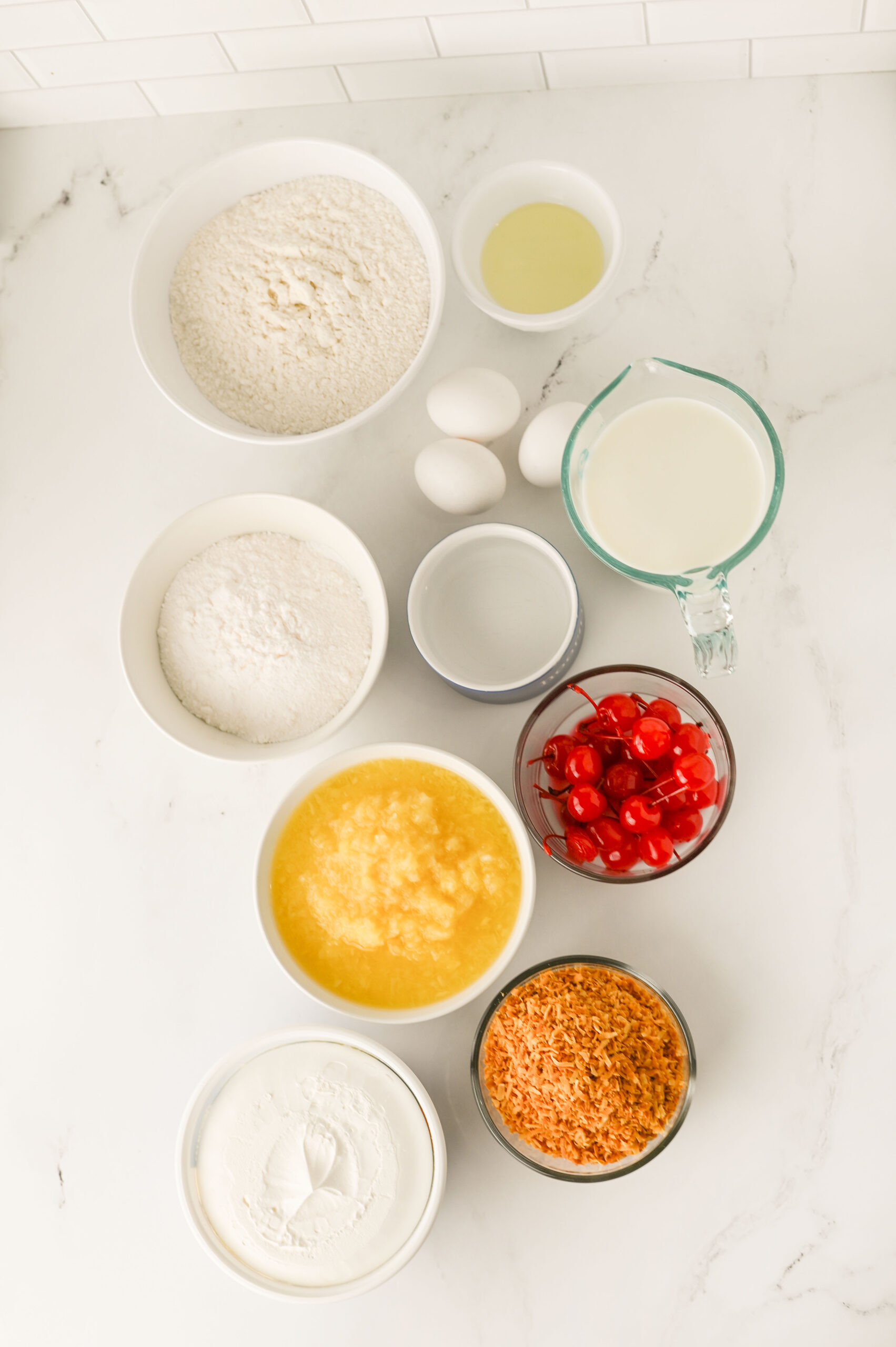 Old Fashioned Hawaiian Poke Cake Ingredients