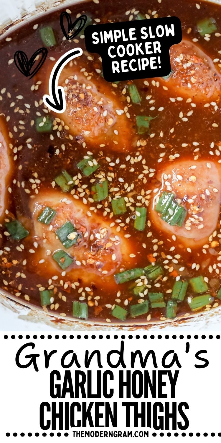 crockpot honey garlic chicken