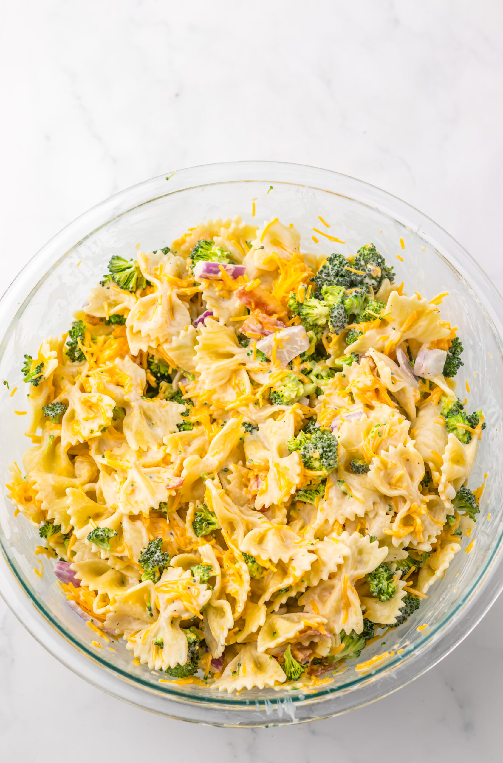 How to Make Broccoli Cheddar Pasta Salad