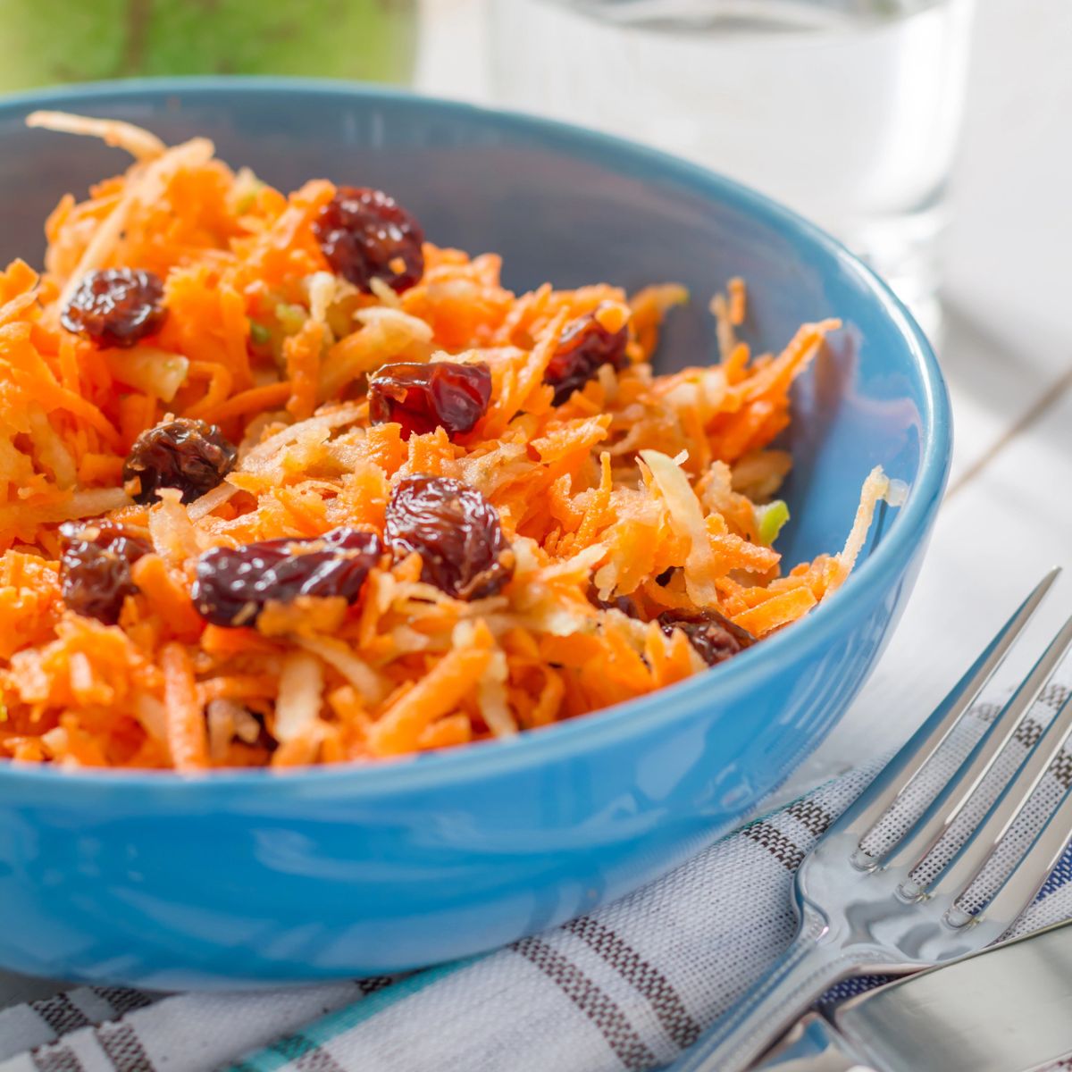 Grandma's Old Fashioned Carrot Salad (with Raisins)