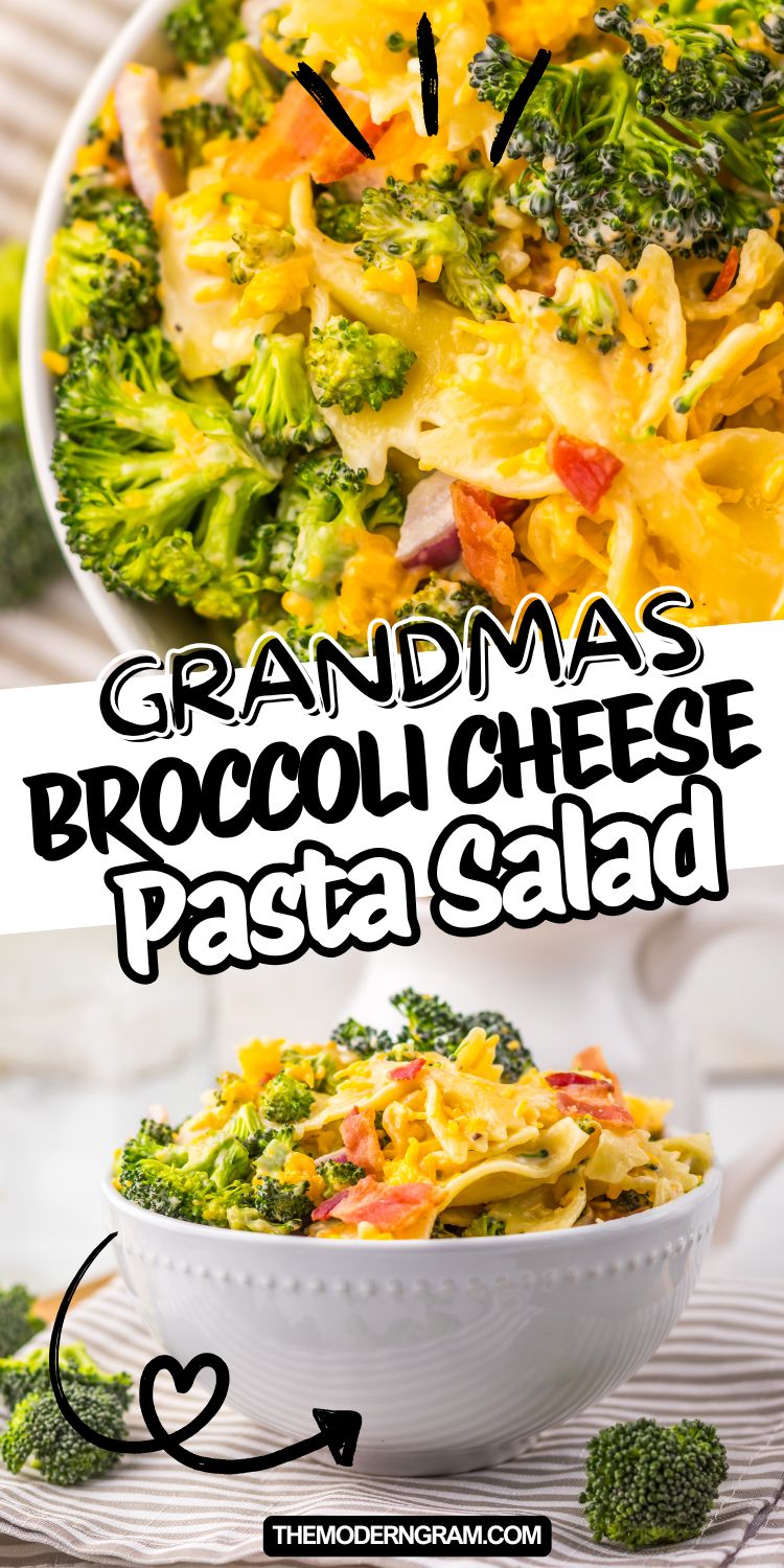 broccoli cheese pasta salad