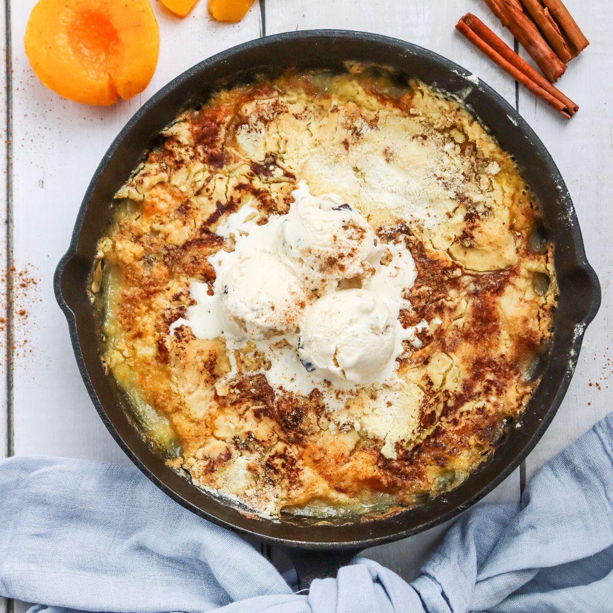 Easy Peach Dump Cake