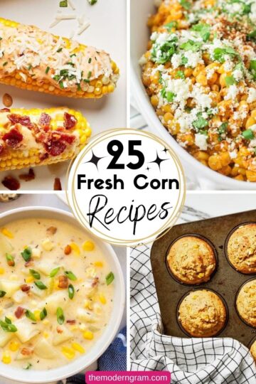 Collage Image of Fresh Corn Recipes