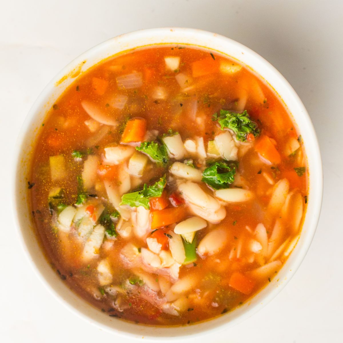 Slow Cooker Minestrone Soup