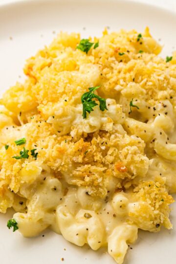 Baked Mac and Cheese With Milk