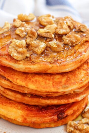 Old Fashioned Pumpkin Pancakes