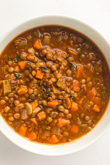 Traditional Lentil Soup Recipe