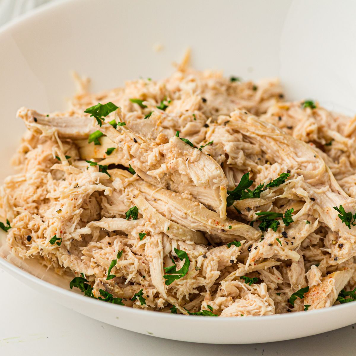Easy Slow Cooker Shredded Chicken