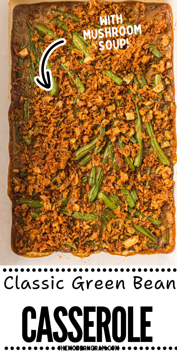 green bean casserole recipe with canned soup